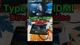 Type C To HDMI converter, PiBox India, 4K Video Output from phone, Video from phone to TV, Monitor