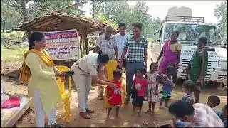 Blankets Distributed To People From Baiga Community