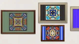 Symmetrical Moving Art Gallery