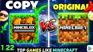 Top 3 Best Minecraft Copy Games for😱 Android & iOS (2026) 🎮