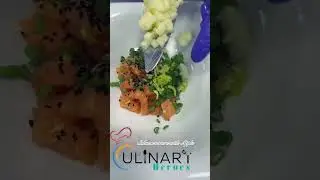 Salmon Tartare with Apple #culinary#chef recipe #food #chef #Chef community #recipe #culinary