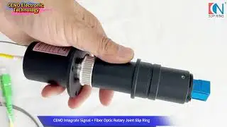 ECN000-01S-01F-A Integrate fiber optic rotary joint
