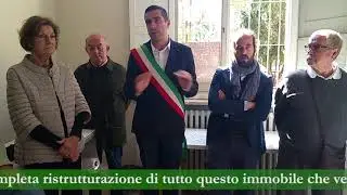 Michele de Pascale all'inaugurazione dell'ambulatorio iniettivo di Via Maggiore