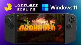 Grounded 2 With Lossless Scaling On The Legion Go