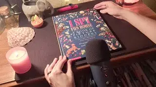 ASMR | I Spy: Fun House Edition ~ Whispered, mouth sounds, tracing, tapping, page turning