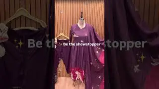Showstopper Suit Look 💃 Ethnic Glam 2025 #vrajavastra#showstopperlook#desiootd#weddingootd#fashion
