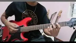 Jcraft LSX-1 Red Lockdown Bridge Pickup Lead Sound Demo | Red Man's Herb Guitarist