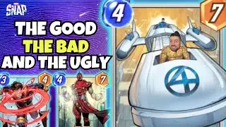 The Good, The Bad And The Ugly Of Fantasticar In Marvel SNAP | Fantasticar Decks And Analysis