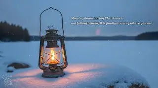 Deep Relaxing Piano Music ❄️ Calm Christmas Ambience for Sleep & Peace
