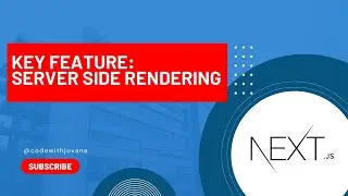 Server side rendering in NextJS - key feature of NextJS 