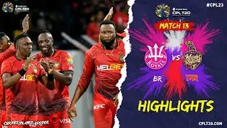 Highlights | Barbados Royals vs Trinbago Knight Riders | CPL 2023