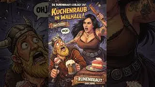 Kuchenraub in Walhall #Runenbraut #deutschrock #deutschrockbraut 