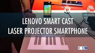 Lenovo Smart Cast Laser Projector Smartphone Concept Hands On