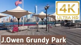Experience [4 k]Exchange Place Waterfront | J.Owen Grundy Park | Jersey City, NJ
