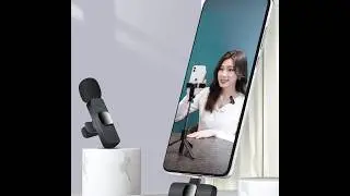 Basix 2.4G Wireless  Microphone Portable  Mini Mic for iPhone Android Live Broadcast Gaming Phone