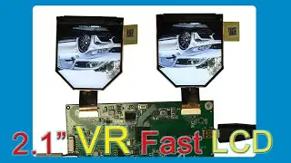 VR LCD 2.1 inch 1600x1600  Dual Eyes HDMI Controller Board