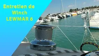 First 22 - Démontage, entretien et installation d'un winch LEWMAR 6