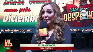 ¡Myriam Montemayor DESEA ser mamá nuevamente pese a diferentes pérdidas! | Sale el Sol