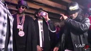 2 Chains , Skooly , CAP 1 and Short Dawg aka Fresh on Stage