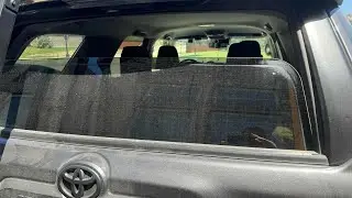 4Runner 5-го поколения &mdash; 2 способа опустить заднее стекло