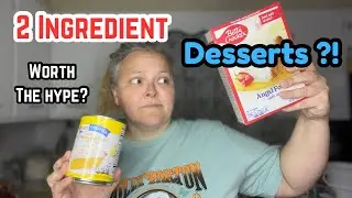 Популярные рецепты десертов из 2 ингредиентов || Стоят ли они шумихи?