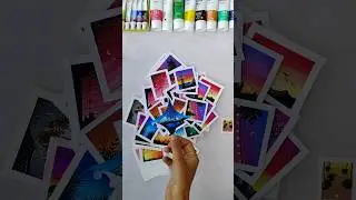 My Mini Painting Collection❤️🎨🖌️#shorts #paintingshorts #paintingcollection #minipainting