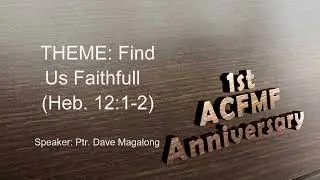 ACFMF Anniversary  Trailer