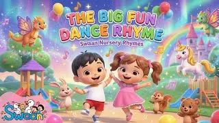 The Big Fun Dance Rhyme | Timmy & Rosie | @Swaan Nursery Rhymes & Kids Songs