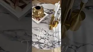 Wayfair Home Find: Marble Coffee Table!