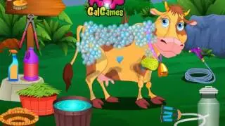 Мультик игра Ухаживать за коровой (My Lovely Cow Care)