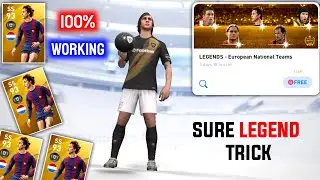 FREE LEGEND TRICK IN LEGEND PACK EUROPEAN LEGENDS PES 2020 MOBILE