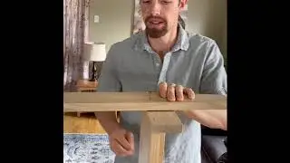 Assembling the Blackberry Woodshop ladder shelf