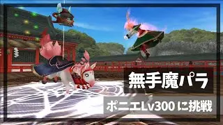 【トーラム】無手魔パラでポニエ(Lv300)に挑戦 2026.01.16