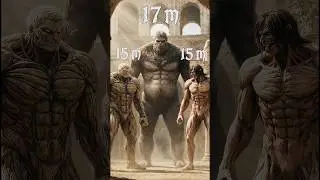 Titan in Real Life The Height Difference Is Terrifying🔥 #attackontitan#aot #erenjaeger#titan anime