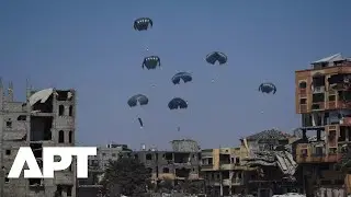 Jordan, UAE, and European Allies Airdrop Humanitarian Aid Over Gaza | APT