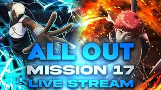 AOM 17 Update Live Stream #2 | CLEARING ALL STAGES | Naruto x Boruto Ninja Voltage