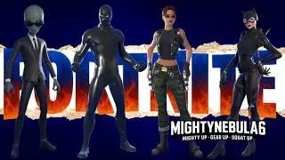 Epic Fortnite Forest Battles 🌲 Human Bill, Hunter, Lara Croft & Catwoman