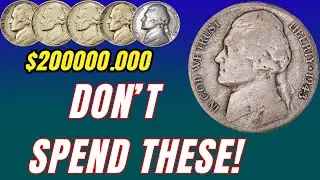 Top 5 Rare Jefferson Nickels Worth Thousands &ndash; Check Your Change!