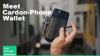 Cardon: Carbon fiber trigger wallet and MagSafe compatible