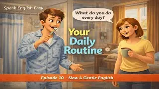 《Episode 10｜Your Daily Routine｜Slow & Gentle English》#Daily #SlowEnglish #LearnEnglish #podcast