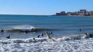 Surffikoulu, Benalm&aacute;dena, Espanja