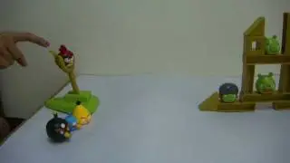 Angry birds board game with real sound effect