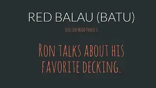 Ron & Red Balau