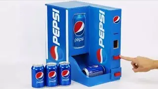 How to Build Money Operated Pepsi Vending Machine