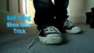 Self Tying Shoe lace Trick