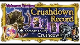 [FFRK] Nightmare Dungeon | Crushdown Record - FFII Behemoth #328