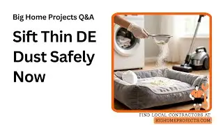 Thin Sifted DE Bedding Dust Safety Guide