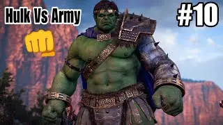Hulk vs. The Entire Army: Epic Battle 👊 Gladiator Hulk Gameplay: No Mercy! 🔨 Part 10 