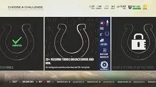 Madden NFL 18 | Level Challenges | Multi Challenge #2 | 20+ Rushing Yards on Each Drive And Win