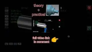Part 18 Complete CNC programming with prectical|full CNC programming practical in machine|study fans